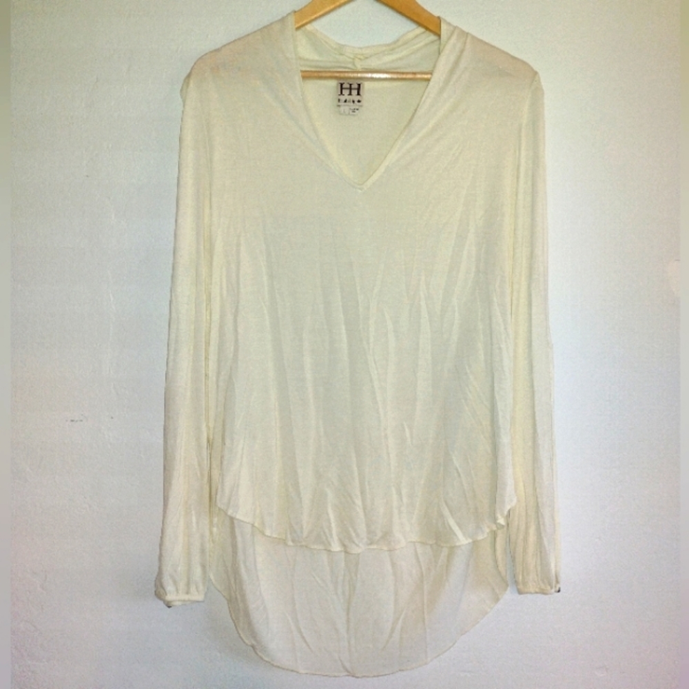 #24 Haute Hippie Ivory Modal Top
